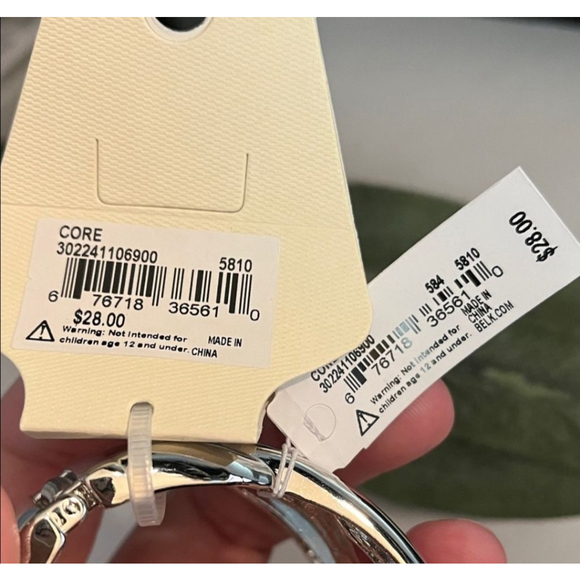 New Directions Silver Tone Metal Bracelet - Picture 6 of 7